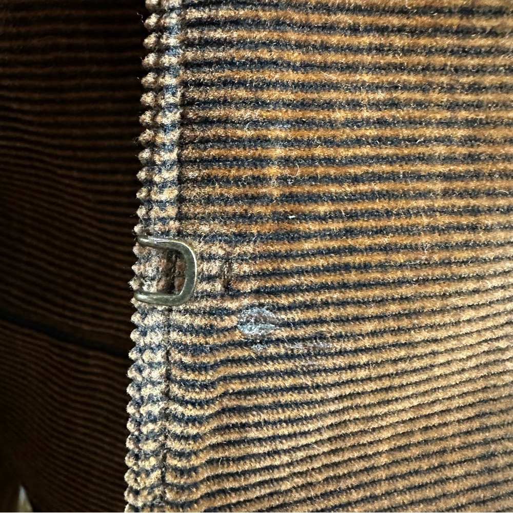 Akris Punto Corduroy Blazer Jacket Brown Sz 6 *MinorFlaw - Picture 5 of 5